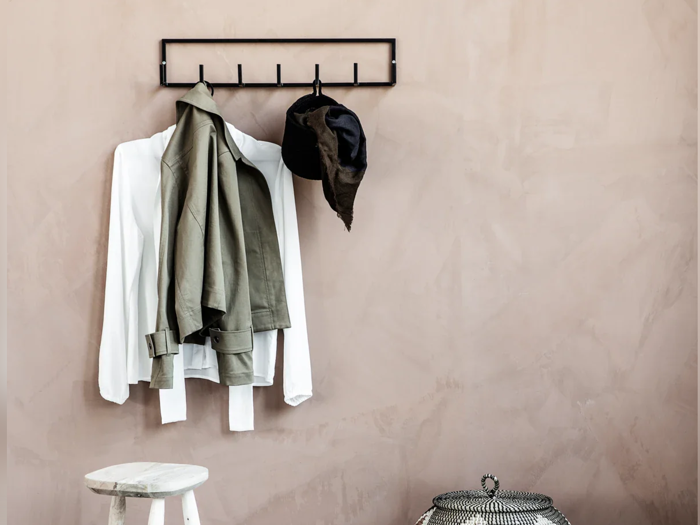 House Doctor, Hang, Kurv, Sort, Søgræs, H:16 x Dia L:18 cm