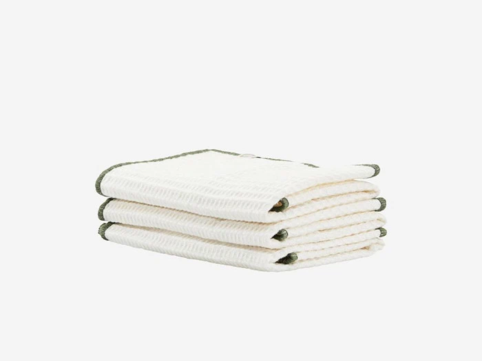 10 stk. Halida viskestykker og 12 Bihar karklude fra House Doctor - Army