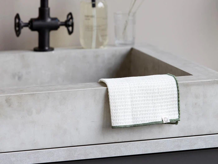 10 stk. Halida viskestykker og 12 Bihar karklude fra House Doctor - Army