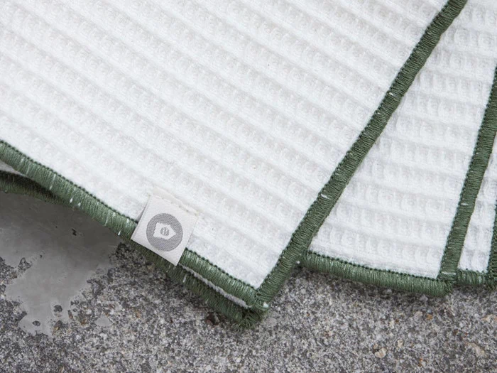 10 stk. Halida viskestykker og 12 Bihar karklude fra House Doctor - Army