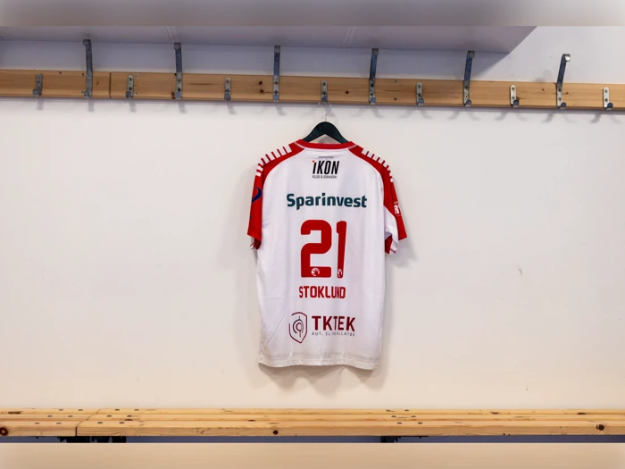 #21 Kristian Stoklunds matchworn trøje i str. XL