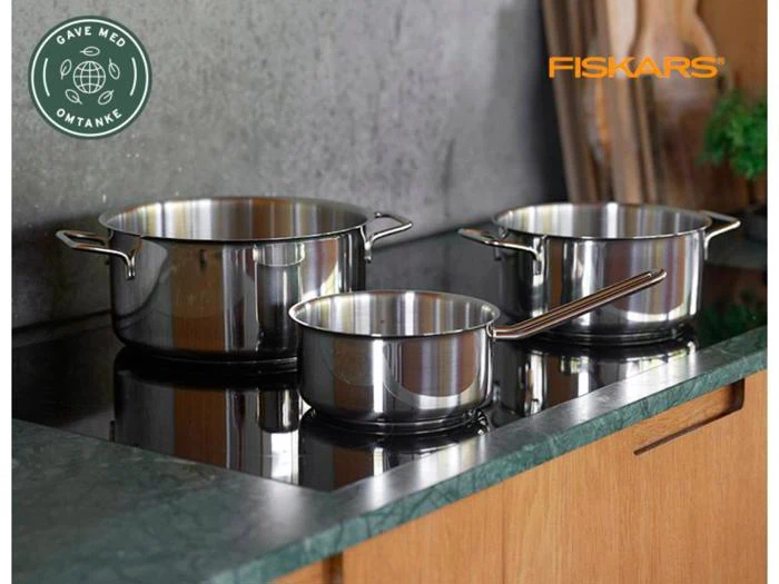 Fiskars grydesæt 3 dele