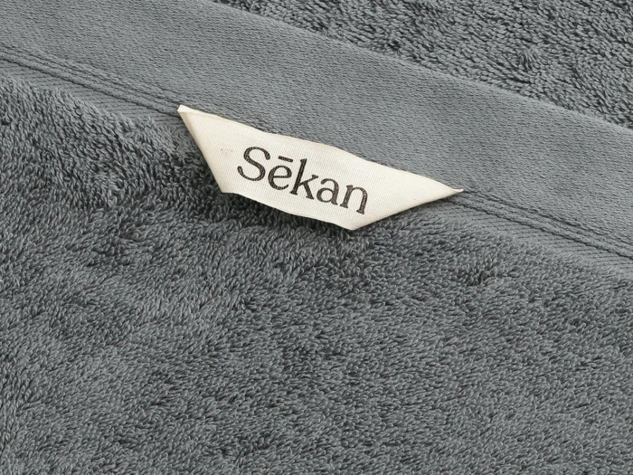Sekan Studio, Håndklæde pakke, Antracit, 100% økologisk bomuld, 2x40x70, 2x50x100, 2x70x140 cm