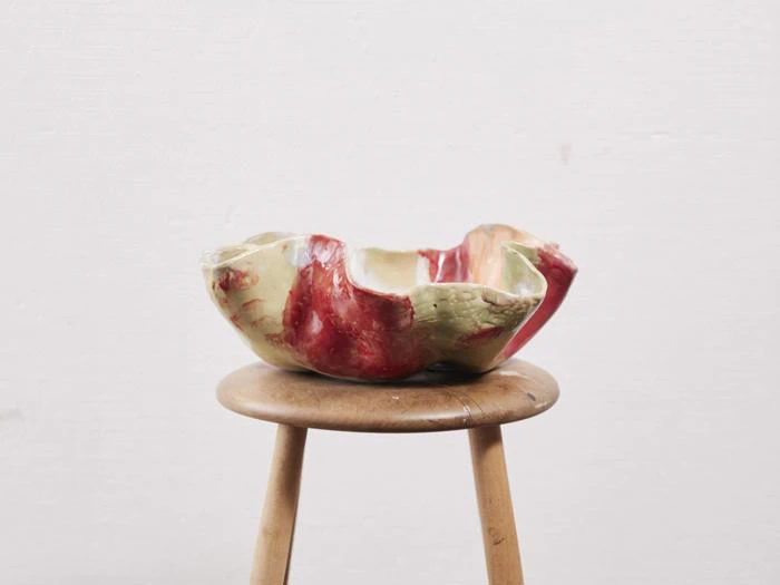 Laura Drasbæk: “Stort fad”. Dia. 38, H 10.