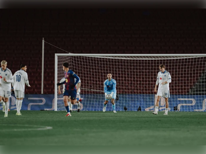 #1 Dominik Kotarskis matchworn trøje fra FC Barcelona - FC København 28. januar 2026