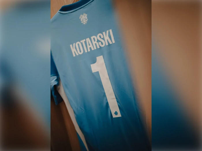 #1 Dominik Kotarskis matchworn trøje fra FC Barcelona - FC København 28. januar 2026