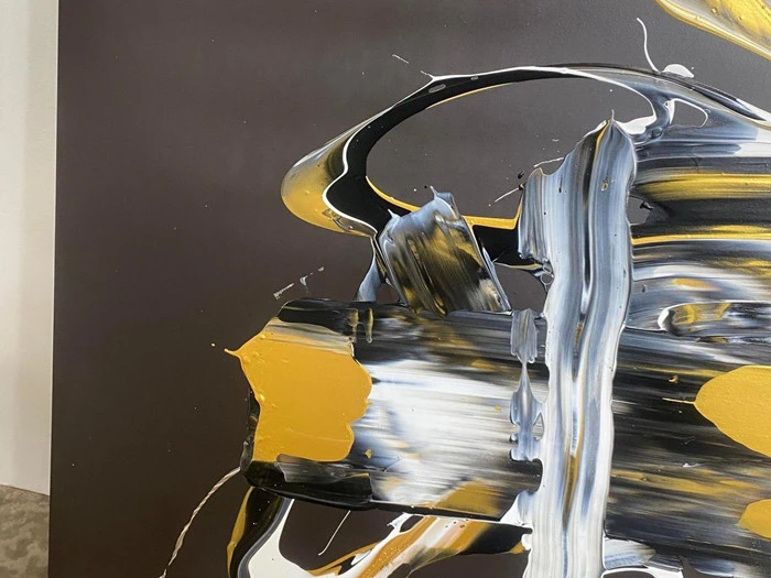 Originalt Maleri: "Less is more #46" 150 x 100 cm fra Jacob Lund Art