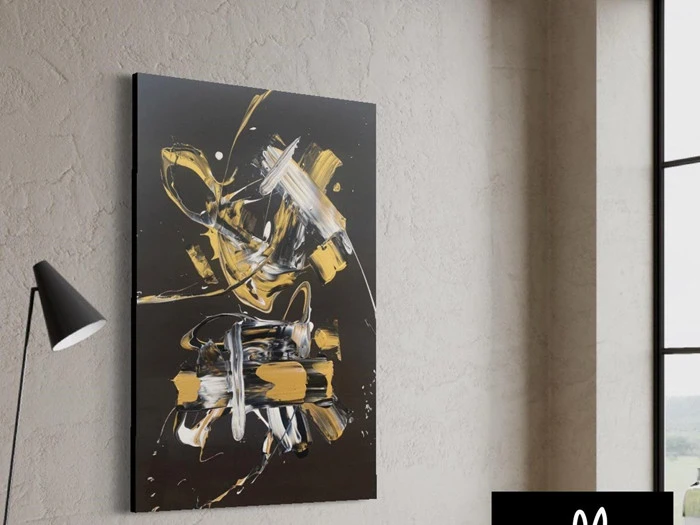 Originalt Maleri: "Less is more #46" 150 x 100 cm fra Jacob Lund Art