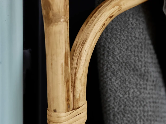 House Doctor, Ladder, Dekorationsstige, Natur, Rattan, H:180 x B:46 x D:3 cm