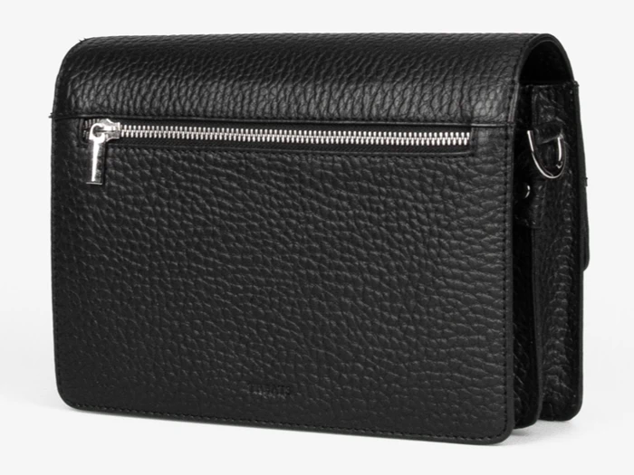 Treats, Athena, Crossbody, Sort, Læder, B:26 x H:16 x D:9,5 cm
