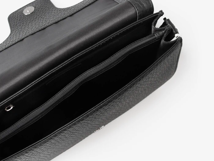 Celeste crossbody i sort læder fra Treats