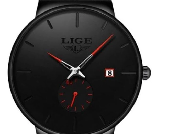 Design ur med stålrem