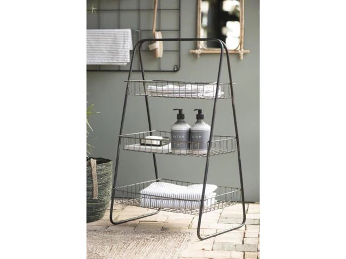 Brooklyn metal reol med kurve fra Ib Laursen