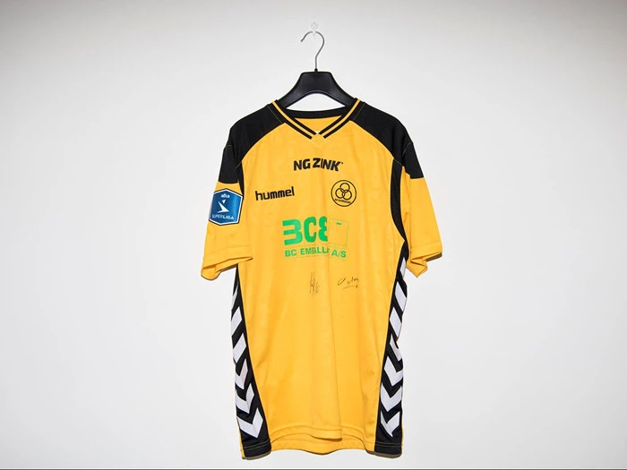 Lasse Kryger's match worn-trøje fra AC Horsens 2017-18 efterår
