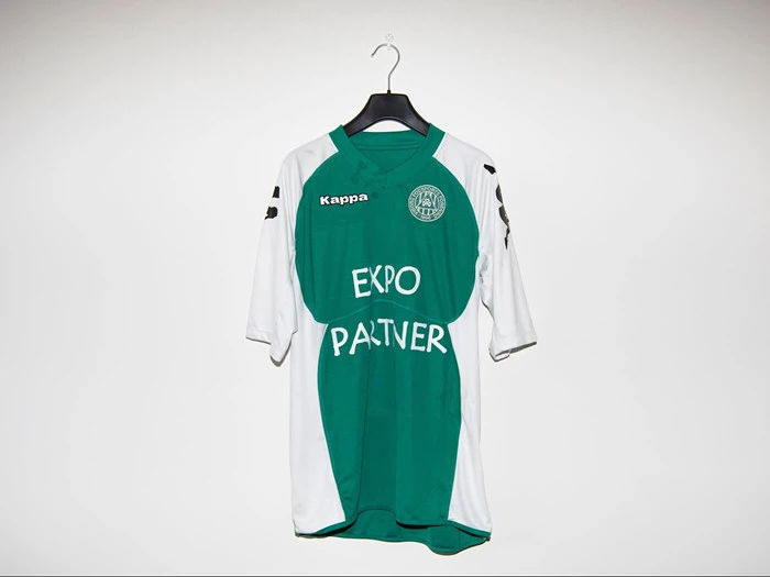 Jeppe Grønning's match worn-trøje fra Viborg FF's 2012-13-sæson