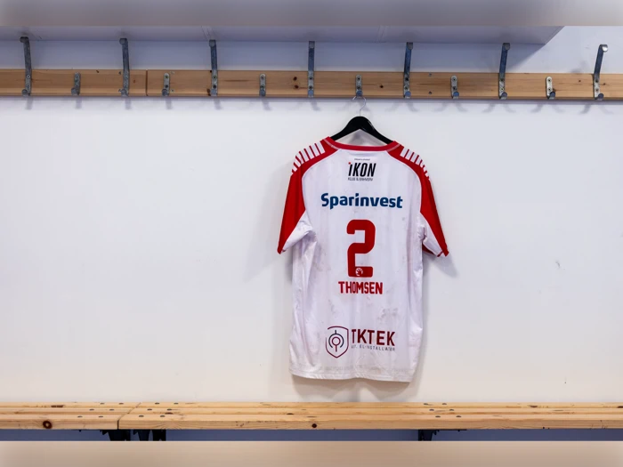 #2 Mads Kragh Thomsens matchworn trøje i str. 3XL