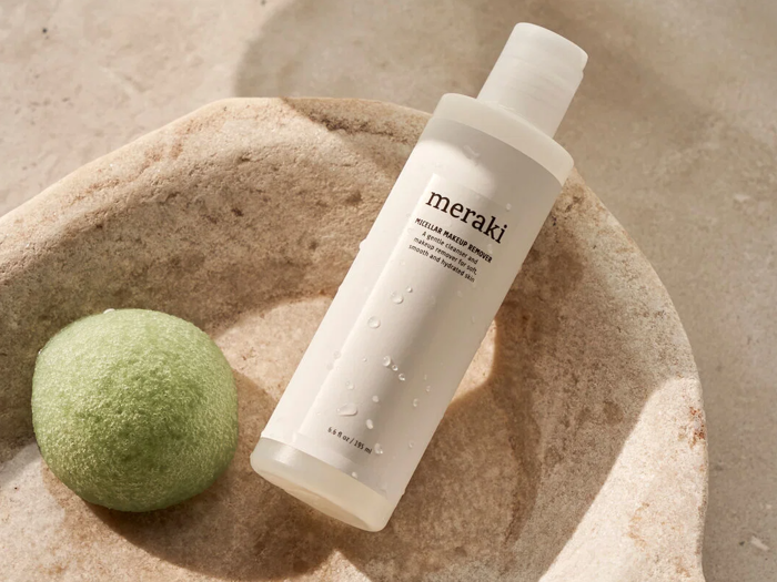 Instant tan mousse, Face mist, Micellar, Makeupfjerner & duftdiffuser fra Meraki