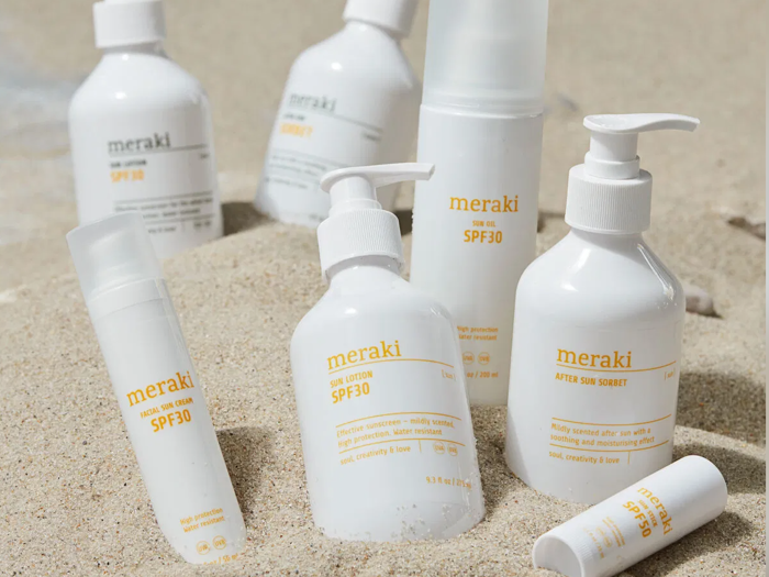 Meraki, Solcreme, Mildly scented, 275 ml, H:16 x Dia:6 cm