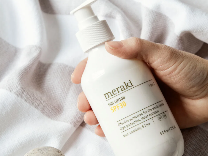 Pure sunstick SPF 50 & Solcreme SPF 30 fra Meraki