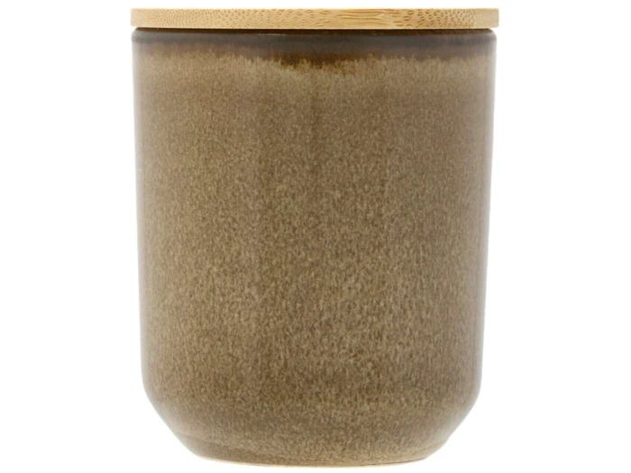 Villa Collection, Iris, Duftlys, Peachy Apricot, Brun, Keramik, Dia:8 x H:9,5 cm