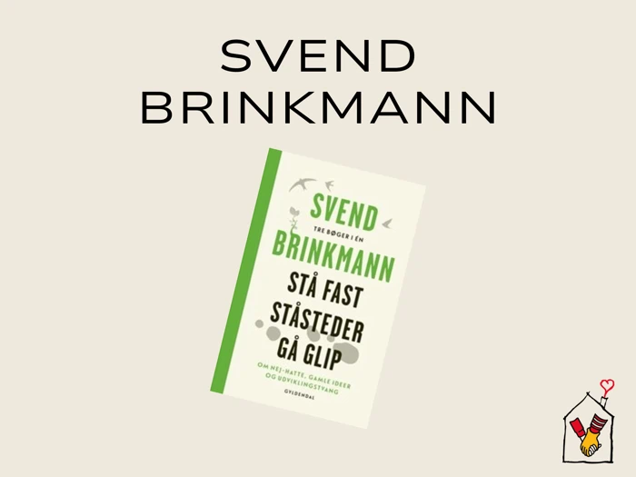 Signeret Svend Brinkmann bog