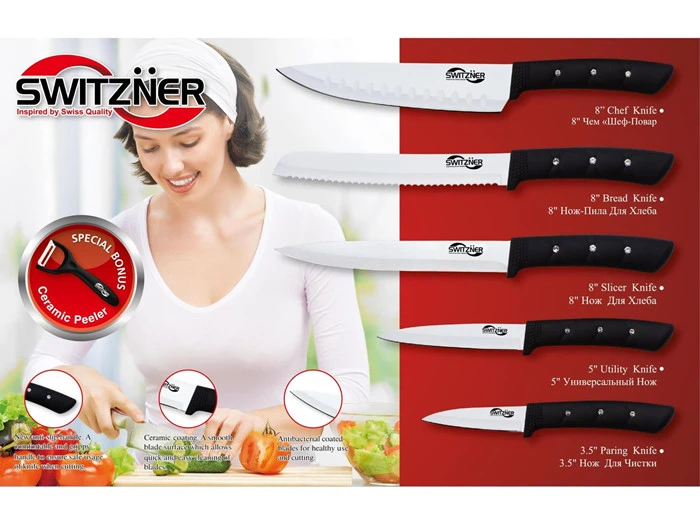 6 dele køkkenknivssæt, model 6667B