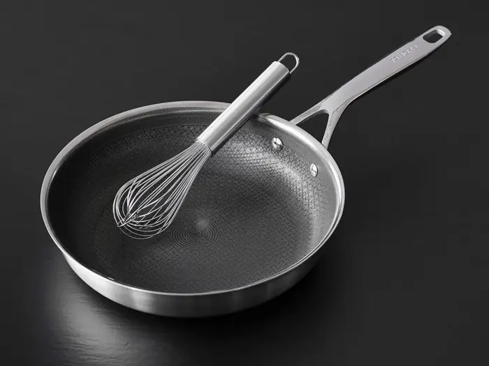 Morsø, 79NORD Hybrid, Stegepande, Stål, Satin finish, Dia:24 x L:46,2 x H:9,2 cm