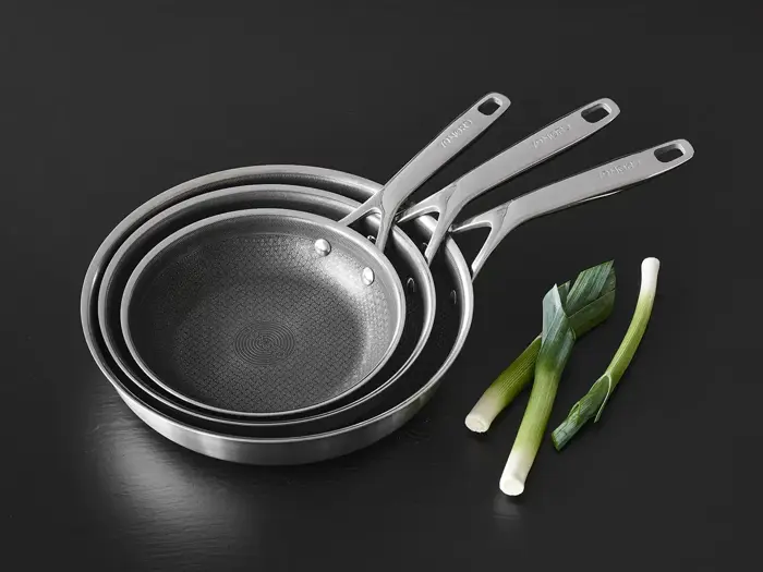 Morsø, 79NORD Hybrid, Stegepande, Stål, Satin finish, Dia:20 x L:39,3 x H:8,2 cm