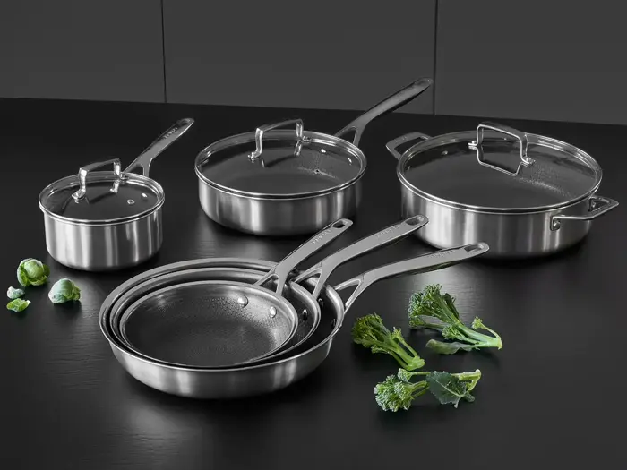 Morsø, 79NORD Hybrid, Stegepande, Stål, Satin finish, Dia:28 x L:50,3 x H:10,2 cm