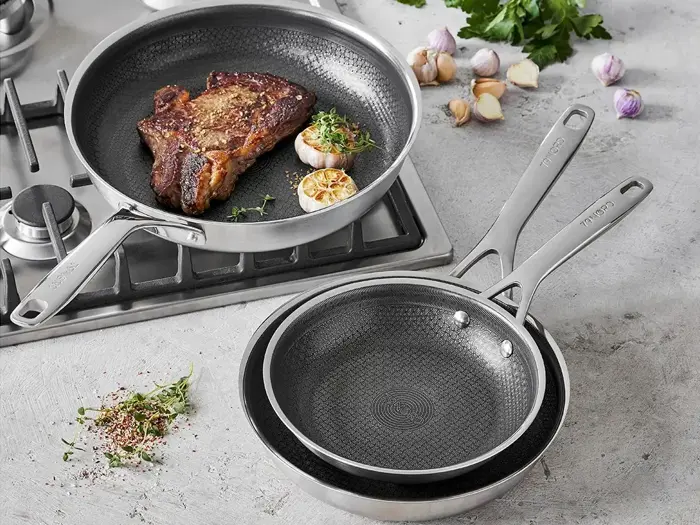 Morsø, 79NORD Hybrid, Stegepande, Stål, Satin finish, Dia:28 x L:50,3 x H:10,2 cm