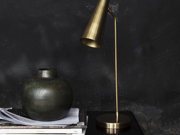 House Doctor Lama vase, Grøn/Brun