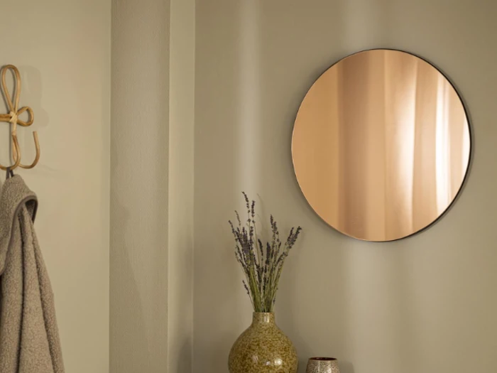 House Doctor, Spejl, Rosa guld - b50xh1