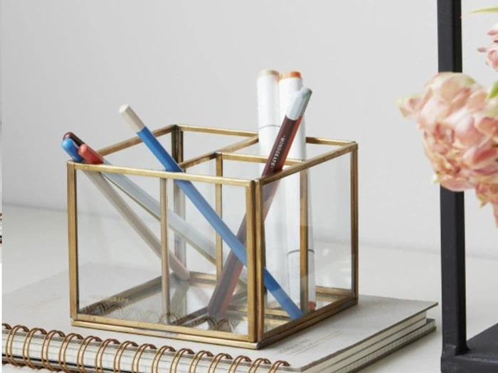 2 stk. Storage brass fra Monograph