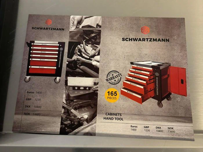 Komplet værkstedsvogn - Schwartzmann