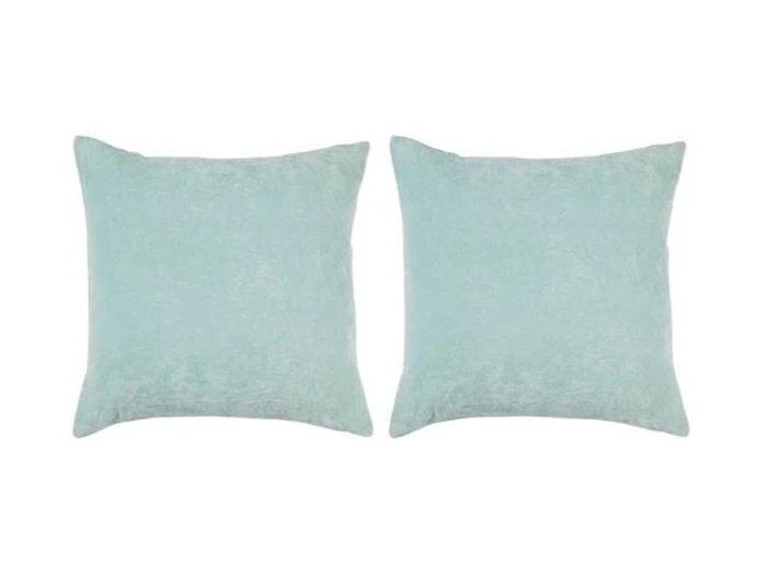 2 stk. Velour pudebetræk 100% bomuld 50X50 cm fra Pure Culture 