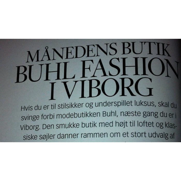 Gavekort på 500 kr. til Buhl