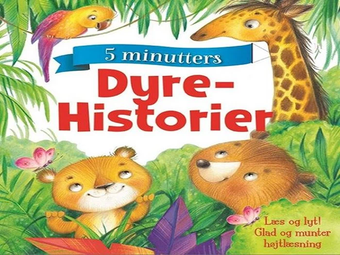 3 indbundne børnebøger- 5 min historier  