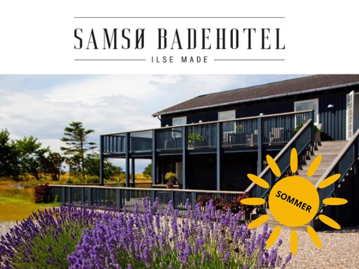Ophold for 2 på Samsø Badehotel Ilse Made - Gastronomi, forkælelse & fordybelse 