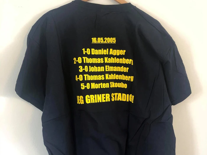 5-0-trøje fra 2005 (XXL)