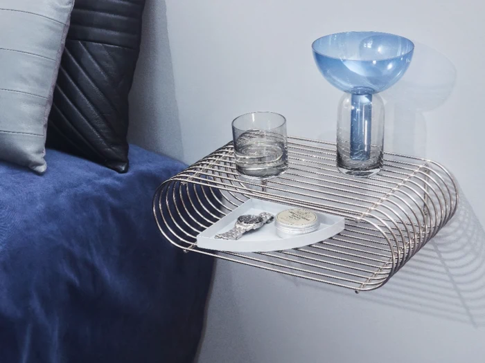 AYTM, UNITY, Bakke, Kvart cirkel, Grå, 100% Rustfri stål, L:16,6 x B:16,6 x H:1,9 CM