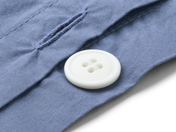 Sekan Studio, 2 Sæt, Percale, Sengesæt, Navy, 100% økologisk bomuld, B:140 x L:220 / B:60 x L:63 cm