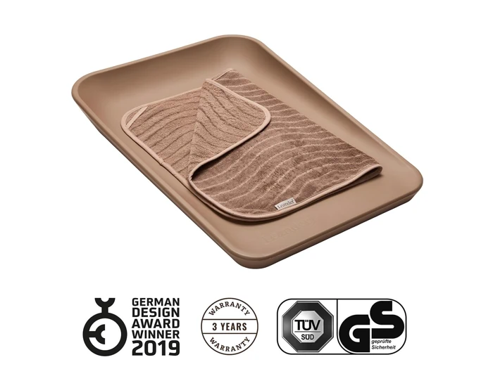 Leander, Matty, Puslepude, Clay, Formstøbt PUR skum, H:11 x B:49 x L:70 cm