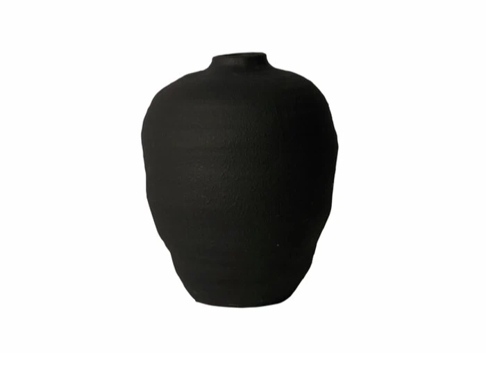 Lauvring, Cosmo, Vase Sort, Terrakotta, Dia:29 x H:36,5 cm