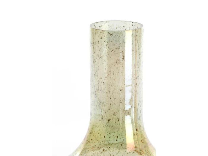 Light & Living, LEANNA, Vase, Grøn, Glas, Ø:25 x H:40 cm