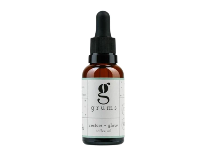 Grums, restore + glow coffee oil, 15 ml