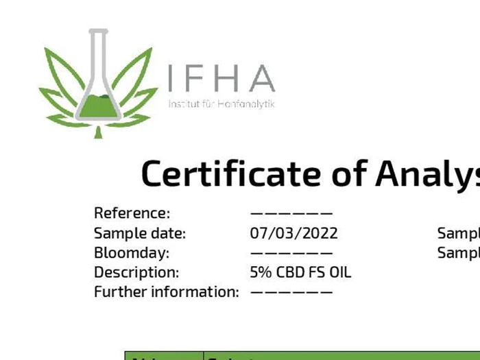 CBD 5% (5,88%) Fuldspektrum 10ml Valentin
