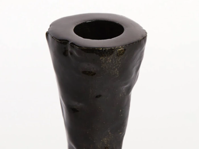 Light & Living, SOLAMAZA, Lysestage, Mørk bronze, Jern, Ø:9 x H:12 cm