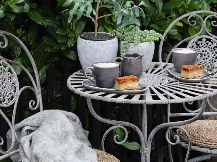 Chic Antique, Calais, Kande, Kul, Stentøj, L:13 x B:9 x H:9,5 cm