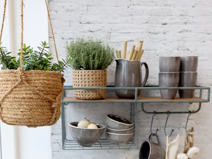 Chic Antique, Calais, Kande, Kul, Stentøj, L:19 x B:11 x H:17 cm