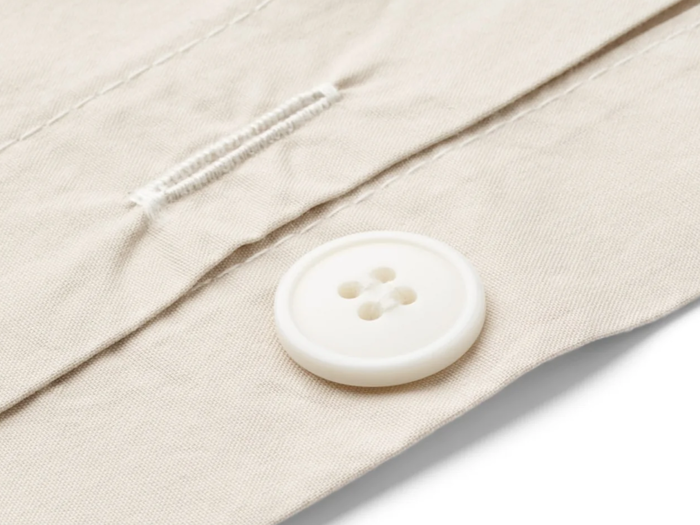 Sekan Studio, 2 Sæt, Percale, Sengesæt, Lysegrå, 100% økologisk bomuld, B:140xL:220 / B:60xL:63 cm